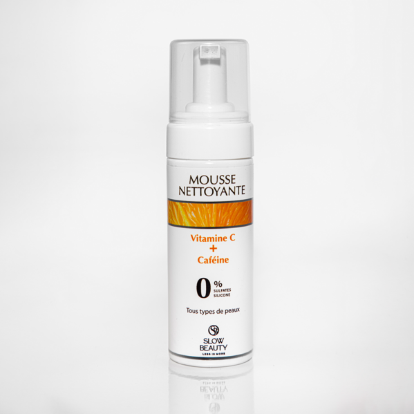 Mousse Nettoyante Vitamine C + Caféine