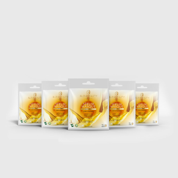 Pack De 5 Sérums Masque Anti-Rides : Soie & Peptides