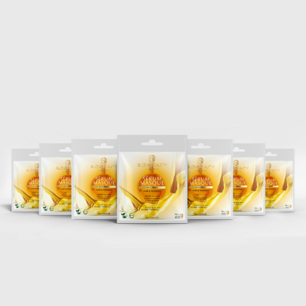 Pack De 7 Sérums Masque Anti-Rides : Soie & Peptides
