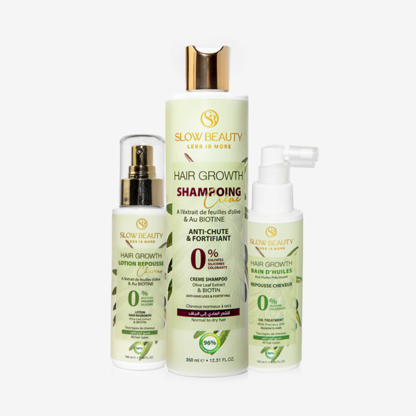 Gamme Hair Growth (cheveux mixtes à gras)